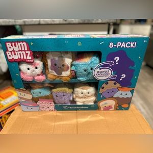 Bum Bumz by Russ Breakfast Bumz Plush 8-pack including 2 Exclusive Bum Bumz